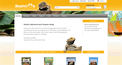 Desktop Screenshot of herpeton-verlag.de